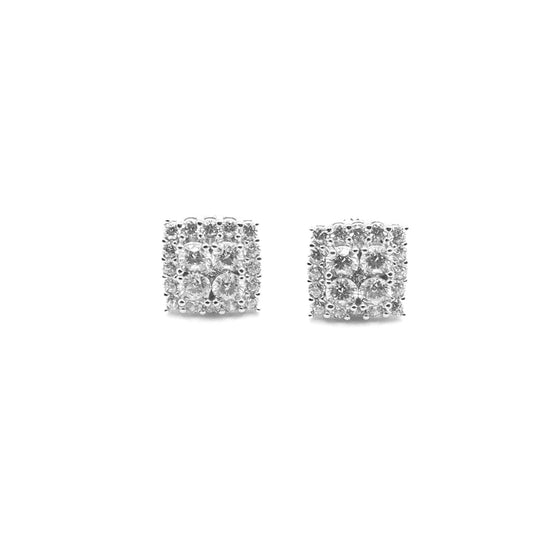 Square Sparkle Earrings