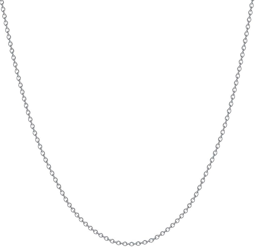 Sterling Silver Cable Necklace