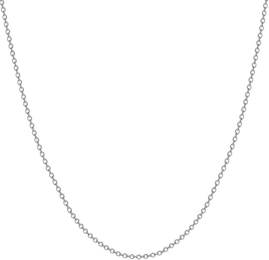 Sterling Silver Cable Necklace